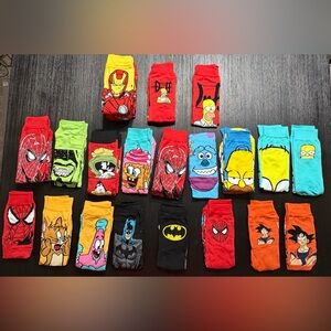 Cartoon Character Socks 1 pair $10-2 pair for $15-3 pair for $20 Fast Shipping 📫